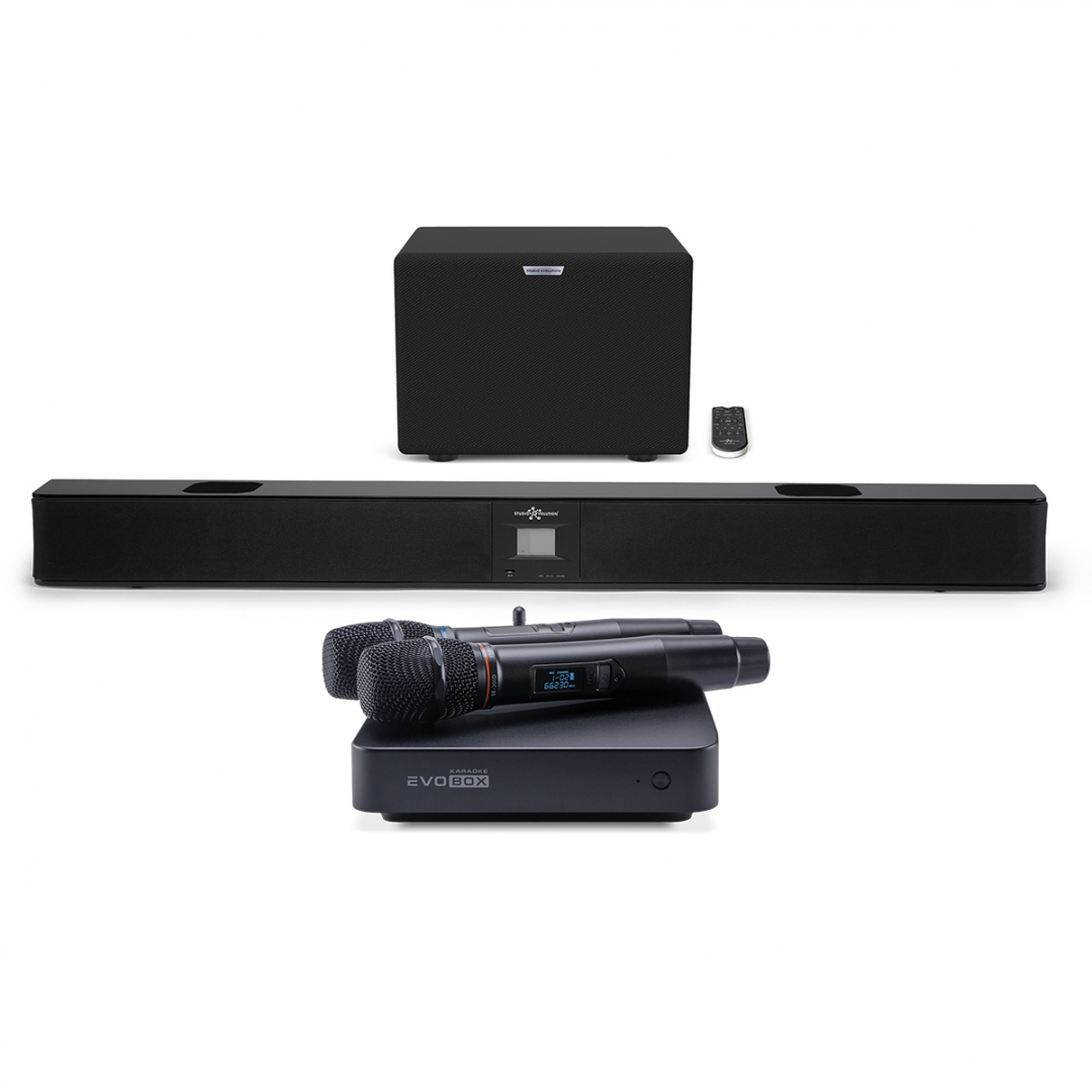 караоке-комплект EVOBOX Plus + EvoSound Bar (саундбар с караоке) в Волгограде