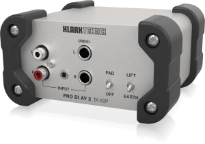 Klark Teknik DI 22P пассивный стерео директ-бокс в Волгограде